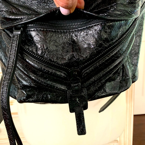 Diesel Black 100% Ovine Leather Backpack. - Picture 3 of 8